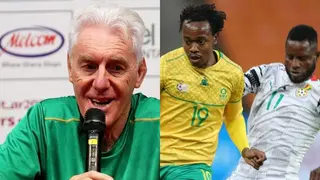 FIFA WC Qualifiers: SA Coach Hugo Broos Waters Down Of Ghana Game Claims Weak