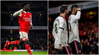 Bukayo Saka: Arsenal Star Copies Messi, Ronaldo With Apparent Dig At Marcus Rashford in Win vs Man United