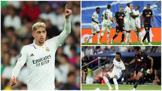 Real Madrid see off Leipzig with late goals to stay perfect