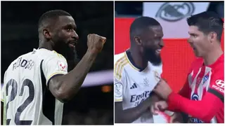 Antonio Rudiger Pinches Alvaro Morata During Atletico Clash, Video Trends Online