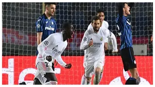 Real Madrid score late goal to hold Champions League last 16 1st leg advantage over Atalanta