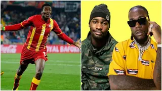 Asamoah Gyan Gets Mentioned in New Burna Boy Song, Ghana Legend Reacts