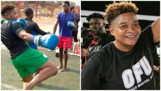 “She Beat Am Like Thief”: Ghanaian MMA Fighter Trolled After Losing to a Nigerian at African Games