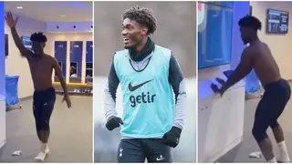 Yves Bissouma Thrills Tottenham Players as He Dances to Trending AFCON Song: Video