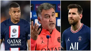 Trouble looms as Kylian Mbappe upset with PSG boss for praising Lionel Messi alone after Ajaccio win