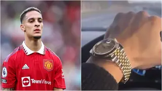 Man United winger posts then deletes video flaunting Lambo on motorway