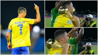 Ronaldo Spotted Dancing With Joy After Guiding Al-Nassr to Arab Cup Glory, Video Goes Viral