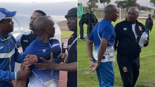 Video: Heated Scenes After Referee is Confronted by Players and Officials for Dubious Decisions