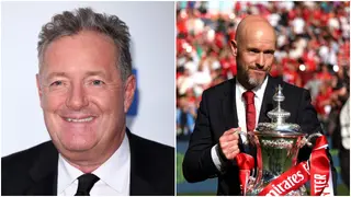 Piers Morgan's hilarious reaction to news Erik ten Hag is staying at Man United