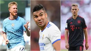 20 of The Highest Paid Midfielders if Casemiro Joins Manchester United