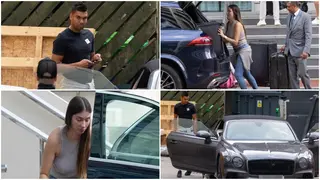 Photos emerge as Manchester United midfielder Casemiro and his wife relocate to their plush new home