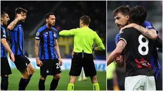Inter defender Acerbi gets away with red card offence in Champions League game