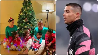 Cristiano Ronaldo and Family Sends Adorable Christmas Wishes to Fans