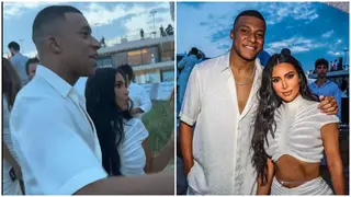 Fans Worried as Kylian Mbappe spotted partying with 'Cursed' Kim Kardashian