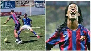 Ronaldinho's Son Trolled Heavily on Social Media After Making Barcelona Debut