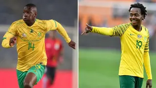 Bongokuhle Hlongwane Underlines Importance of Bafana Beating Morocco, Percy Tau Chases South African Record