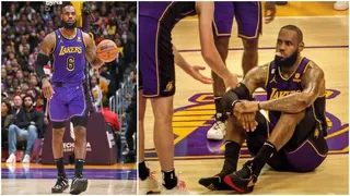 Watch LeBron James Lose Shoe As Lakers Comically Lose to Hornets Late