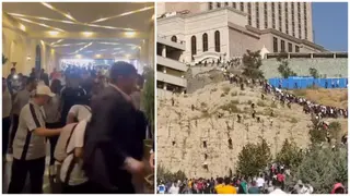 Iranian Fans Storm Into Al-Nassr’s Hotel Chanting ‘Ronaldo’ As Saudi Club Arrive in Tehran, Video