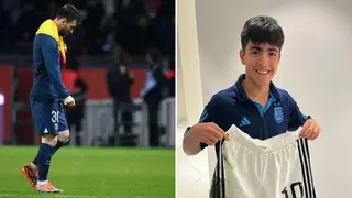 Aguero’s Son Sends Brutal Message to PSG Fans After Messi’s Exit