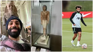 Mohamed Salah Allays Liverpool Exit Fears After Spending Day Off at Museum in London