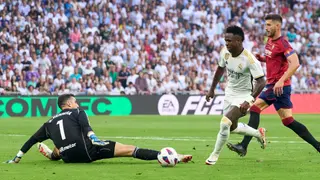 Vinicius Sits Goalkeeper Down, Then Scores Cheeky Goal As Real Madrid Hammer Osasuna: Video