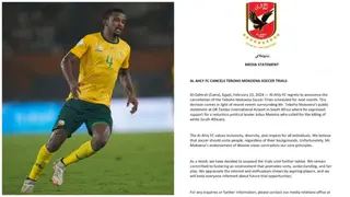 Teboho Mokoena: ‘It Is Fake News’, Bafana Player’s Agent Denounces False Al Ahly Trial Claims