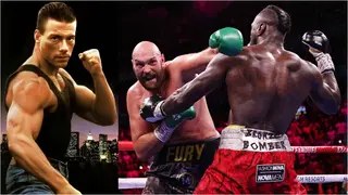 Panic for Tyson Fury, Wilder As Kick-Boxer Hero and Movie Legend Van Damme Reacts to Trilogy Fight