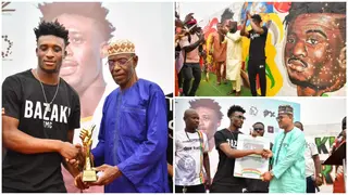 Ghana's World Cup Star Mohammed Kudus Celebrated by the People of Nima