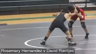 Humiliated Wrestler Can’t Handle Losing a Match to a Girl