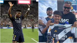 Vinicius Jr Leaves Young Fan in Tears After Gifting Him His Jersey, Video