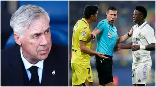Ancelotti unhappy with referee decisions in surprise Villareal loss