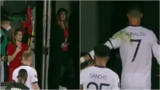 Cristiano Ronaldo Completely Snubs Medic Who Tried to Take Photo with Him During Sheriff Tiraspol Game