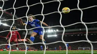 Faes in double own-goal disaster as Liverpool down Leicester