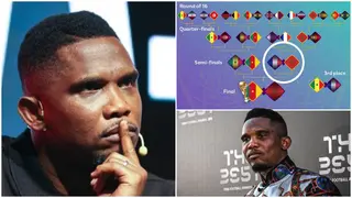 Samuel Eto’o Posts Cryptic Message After Being Accused of Match Fixing in Cameroon