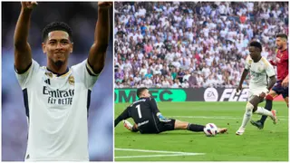 Jude Bellingham Spotted Celebrating Before Vinicius Jr Scored for Real Madrid