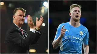 Former Manchester United Manager Louis Van Gaal Says Kevin De Bruyne Deserves Ballon d’Or