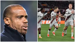 Sunday Oliseh Reacts to Bayer Leverkusen's First Leg Win Over Roma in Europa League Semi Final