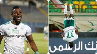 Nigerian Striker Stuns Fans As He Scores Bicycle Kick Better Than That of Ronaldo and Bale