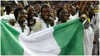 Which women's football team won African Games football gold medal since first tournament in 2003?
