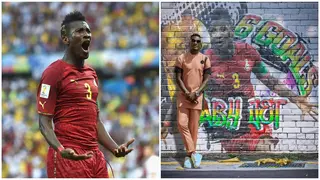 Former Ghana Captain Asamoah Gyan Fires Back at Critics With Cryptic Message After World Cup Comments