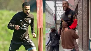 Stunning Video of Ghana Midfielder Mobbed By Fans on the Streets of Germany Drops