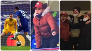 Thiago Silva Spotted Coaching Teammates From the Stands During Chelsea's UCL Win over Atletico Madrid