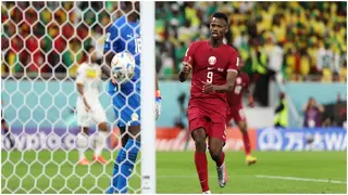 Ghana-born forward becomes first-ever player to score for Qatar at the World Cup