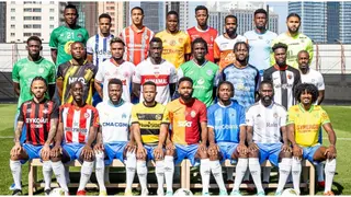 DR Congo Players Stylishly Take Team Photo in Club Jerseys Ahead of AFCON 2023: Video