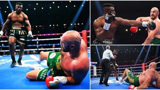 Francis Ngannou Mocks Tyson Fury Despite Defeat After Epic Clash in Saudi Arabia