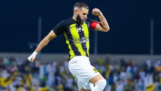 Karim Benzema Scores Remarkable Knee Goal for Al Ittihad, Sets Saudi Pro League Ablaze: Video