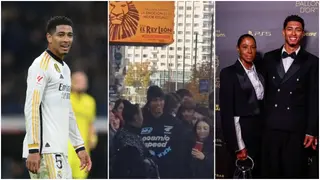 Jude Bellingham: Real Madrid star mobbed by fans on Madrid streets after Villareal clash