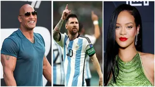 Which celebrities are supporting Messi's Argentina in the World Cup final?