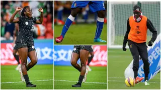 Michelle Alozie: Super Falcons Star Reveals How Mario Balotelli Inspired Her Coloured Boots