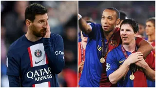 Henry blames PSG's structure as reason why Messi failed to perform in France